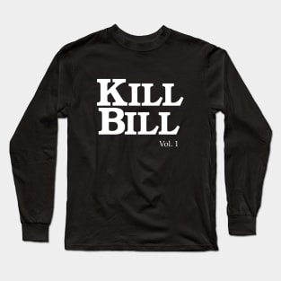 Kill Bill vol 1 Long Sleeve T-Shirt